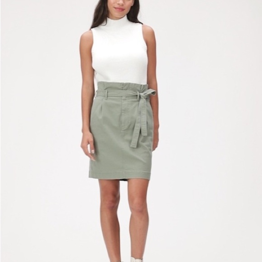 GAP Paperbag Mini Skirt in TENCEL™ Lyocell
